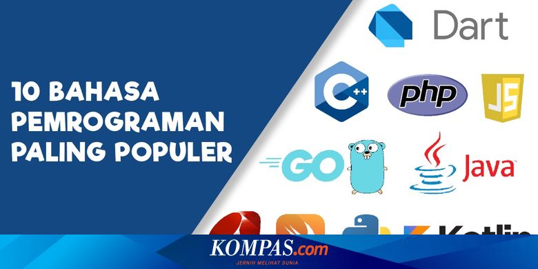 10 BAHASA PEMROGRAMAN TERPOPULER YANG BANYAK DIGUNAKAN